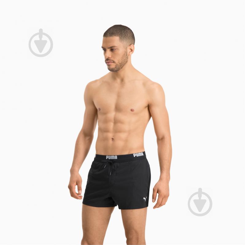 Шорты Puma SWIM MEN LOGO SHORT LEN 90765903 р. M черный - фото 5