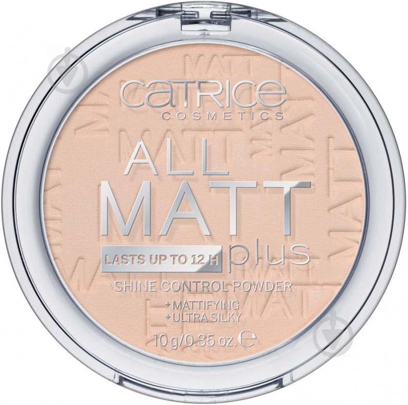 Пудра Catrice All Matt Plus №010 Transparent 10 г - фото 1