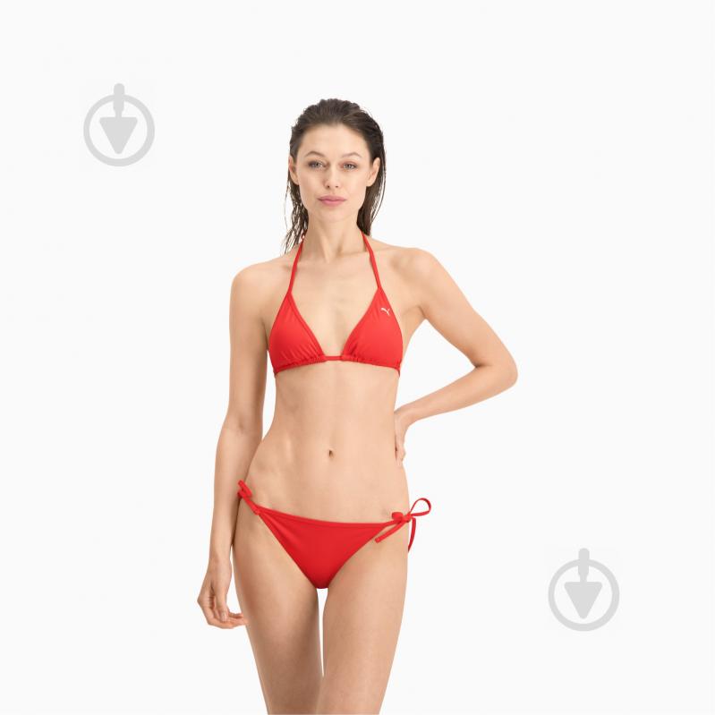 Бра Puma SWIM WOMEN TRIANGLE BIK 90766601 р.XS кораловий - фото 1