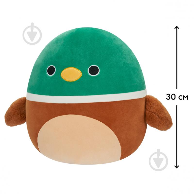 Мягкая игрушка SQUISHMALLOWS Утка Эйвери 30 см мульти SQCR04166 - фото 2