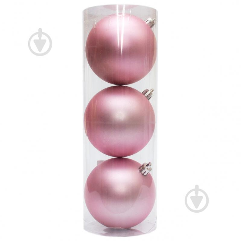 Набор елочных шаров Девилон 251413 d80 мм 3 шт./уп. - фото 2