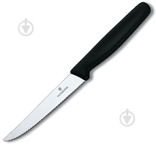 Ніж кухонний Steak Vx51233.20 11 см чорний Victorinox - фото 1