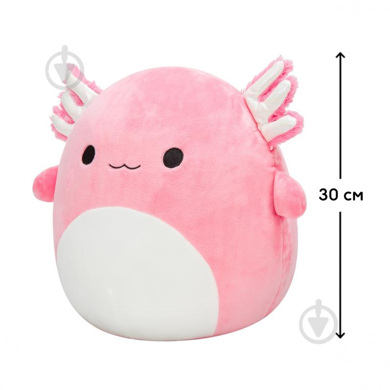Мягкая игрушка SQUISHMALLOWS Аксолотль Арчи 30 см мульти SQCR04167 - фото 2 Мягкая игрушка SQUISHMALLOWS Аксолотль Арчи 30 см мульти SQCR04167 - фото 2