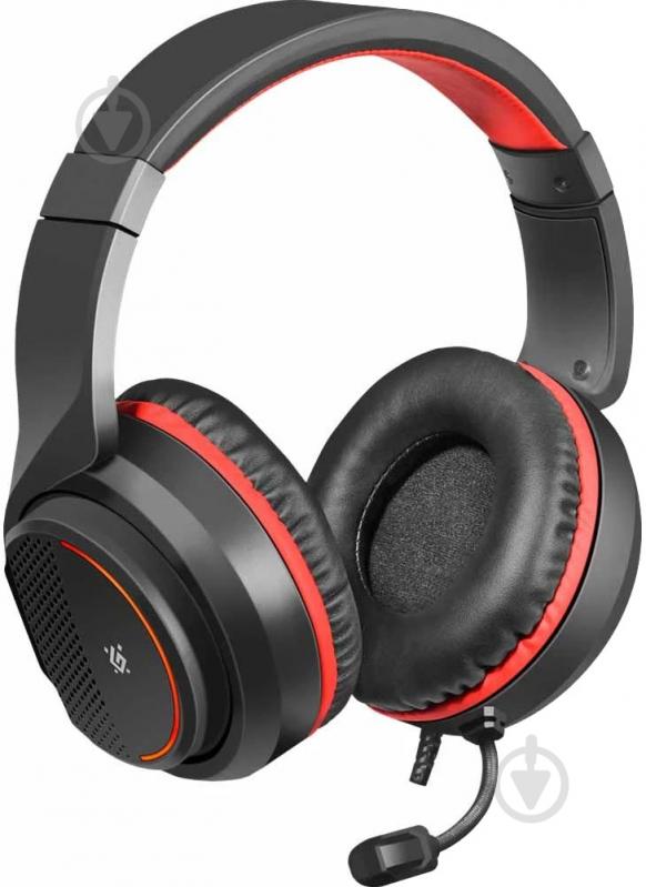 Навушники Defender Apex black/red (64525) - фото 2