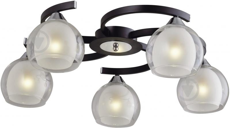 Люстра стельова Victoria Lighting Anita/PL5 5xE27 чорний хром Anita/PL5 - фото 3