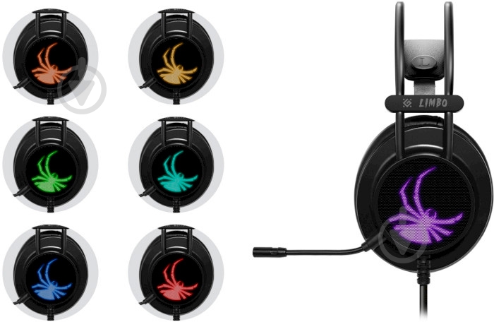 Гарнитура Defender Limbo black (64560) - фото 6 Гарнитура Defender Limbo black (64560) - фото 6