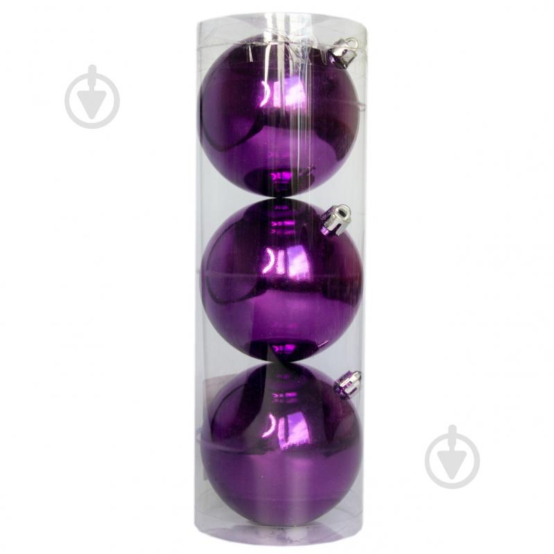 Набор елочных шаров Девилон 251451 d80 мм 3 шт./уп. - фото 2 Набор елочных шаров Девилон 251451 d80 мм 3 шт./уп. - фото 2