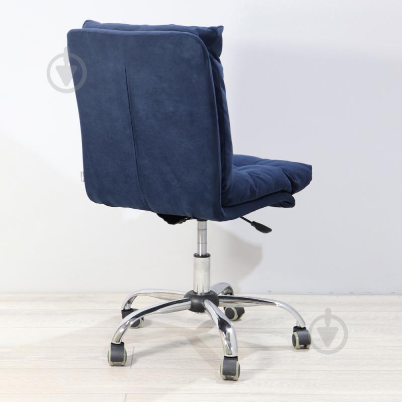 Кресло игровое Richman Анна Ролл Хром Симпл 53 синий - фото 4