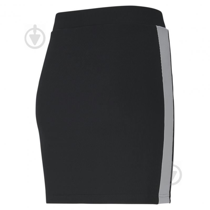 Юбка Puma Classics Ribbed Skirt 59764901 р. XS черный - фото 3