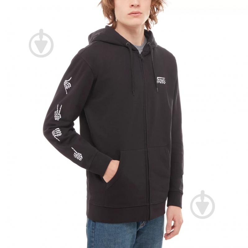 Джемпер Vans MN BONEYARD ZIP HOOD Black, Large VA3HPRBLK р. S чорний - фото 1