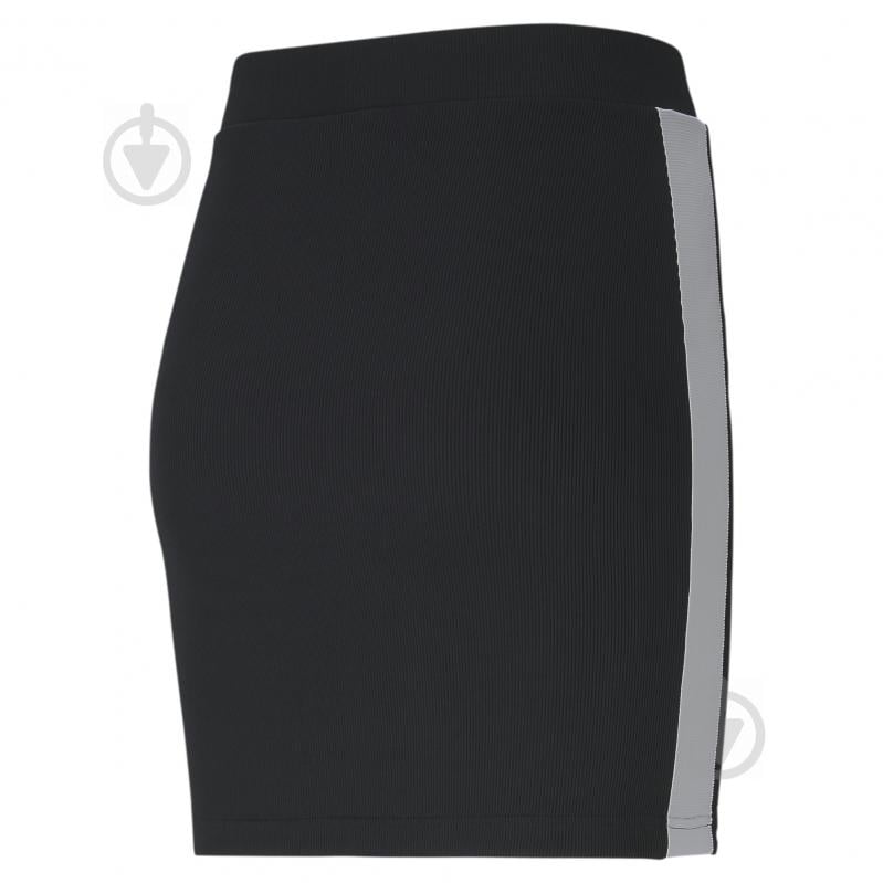 Спідниця Puma Classics Ribbed Skirt 59764901 р. S чорний - фото 3