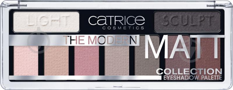 Палетка Catrice The Modern Matt Collection Eyeshadow Palette разноцветный 10 г - фото 1