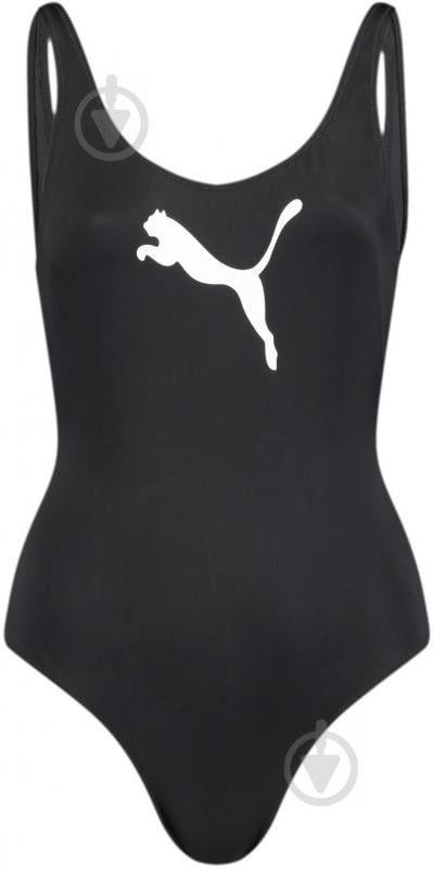 Купальник Puma SWIM WOMEN SWIMSUIT 1P 90768506 р.XS чорний - фото 2