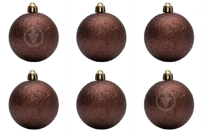 Набор елочных шаров Девилон 251536 d60 мм 6 шт./уп. - фото 2 Набор елочных шаров Девилон 251536 d60 мм 6 шт./уп. - фото 2