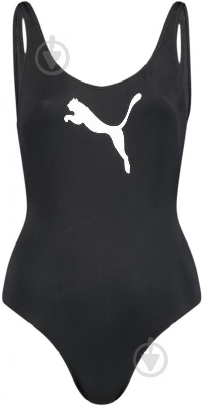 Купальник Puma SWIM WOMEN SWIMSUIT 1P 90768506 р.M чорний - фото 2