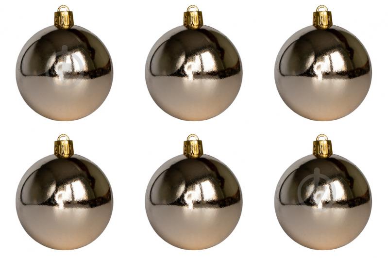 Набор елочных шаров Девилон 251543 d60 мм 6 шт./уп. - фото 2 Набор елочных шаров Девилон 251543 d60 мм 6 шт./уп. - фото 2