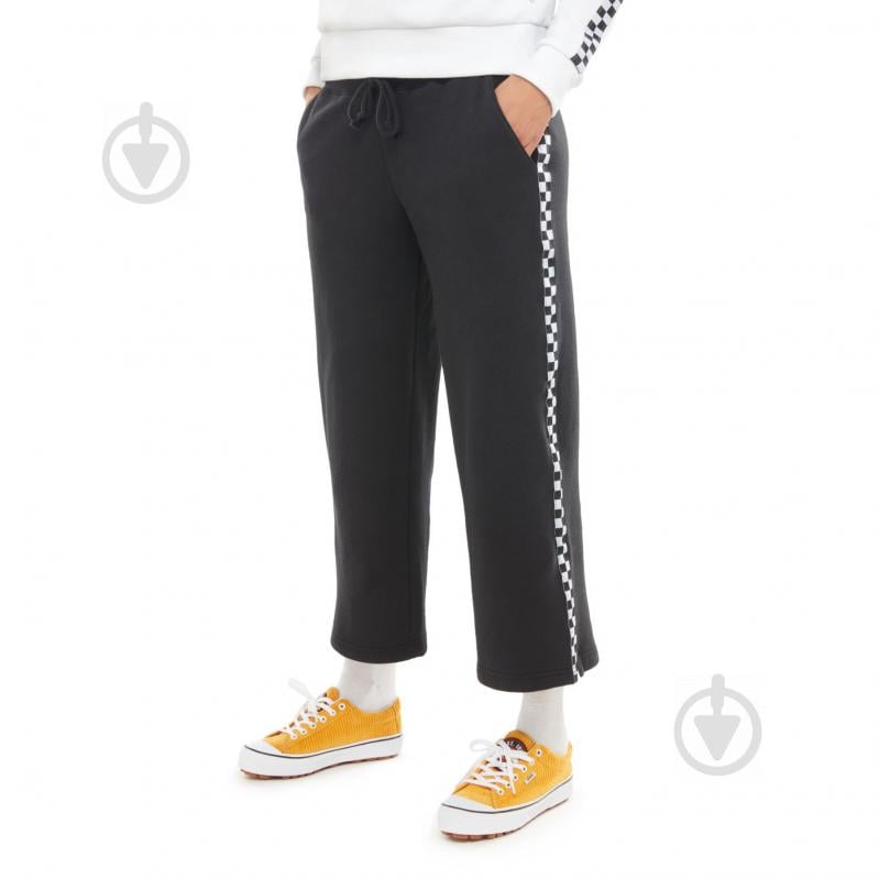 Штани Vans WM CHROMO SWEATPANT Black, Large VA3QVJBLK р. S чорний - фото 1