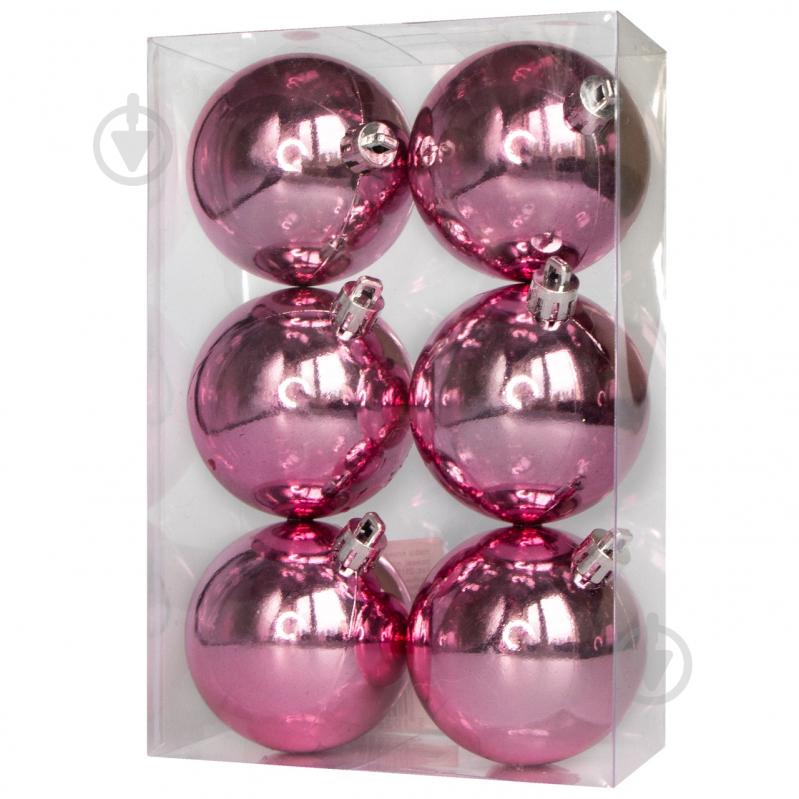 Набор елочных шаров Девилон 251574 d60 мм 6 шт./уп. - фото 1