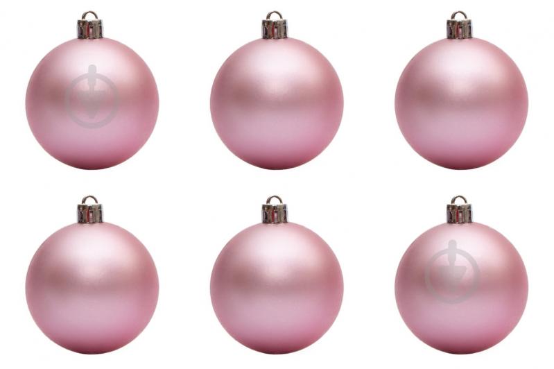 Набор елочных шаров Девилон 251581 d60 мм 6 шт./уп. - фото 2