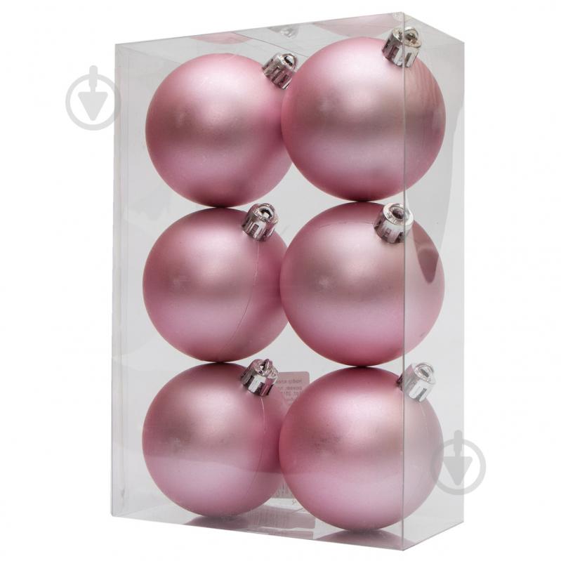 Набор елочных шаров Девилон 251581 d60 мм 6 шт./уп. - фото 1