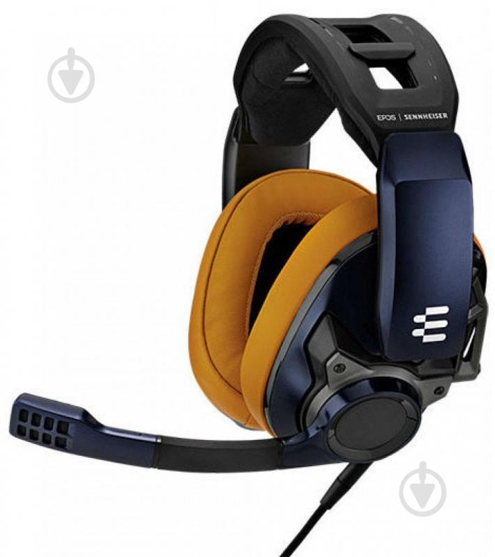 Наушники Sennheiser GSP 602 yellow/blue (1000414) - фото 1 Наушники Sennheiser GSP 602 yellow/blue (1000414) - фото 1