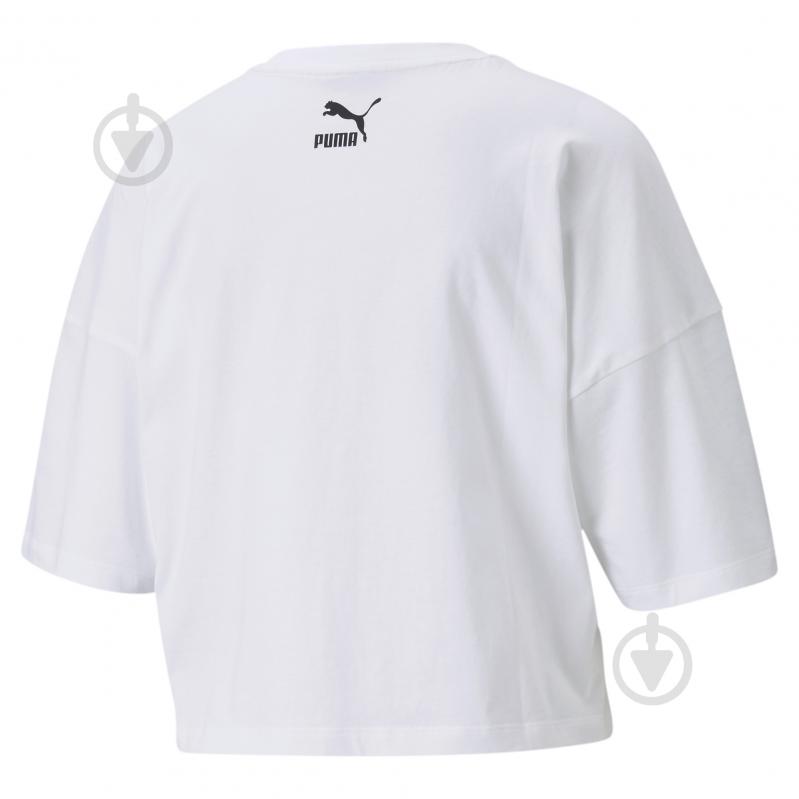 Футболка Puma Classics Loose Fit Tee 59772652 р.M белый - фото 2
