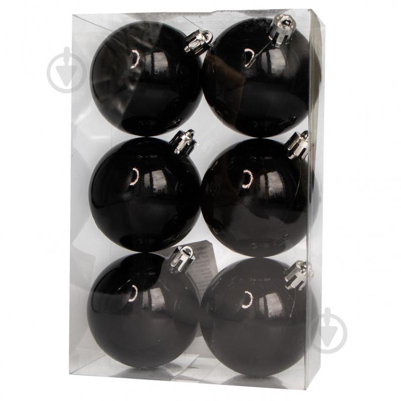 Набор елочных шаров Девилон 251604 d60 мм 6 шт./уп. - фото 1 Набор елочных шаров Девилон 251604 d60 мм 6 шт./уп. - фото 1