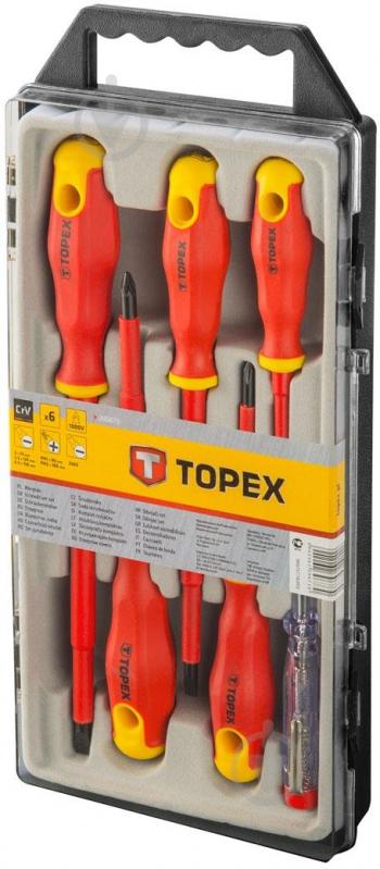 Набір викруток Topex 39D673 - фото 2 Набір викруток Topex 39D673 - фото 2