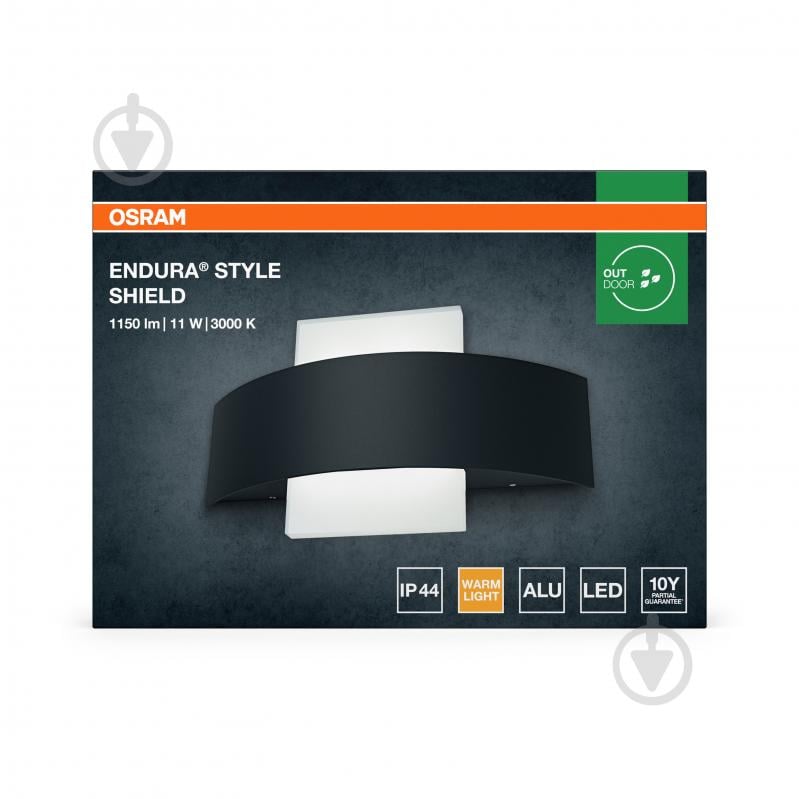 Світильник вуличний настінний Osram ENDURA Style Shield Square 11 Вт IP44 темно-сірий - фото 8