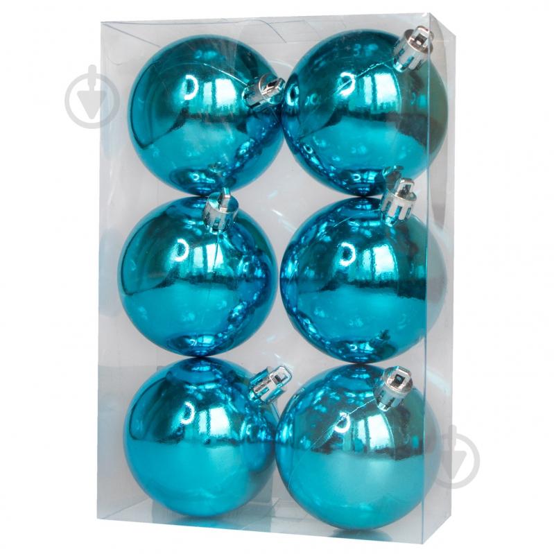 Набор елочных шаров Девилон 251628 d60 мм 6 шт./уп. - фото 1 Набор елочных шаров Девилон 251628 d60 мм 6 шт./уп. - фото 1