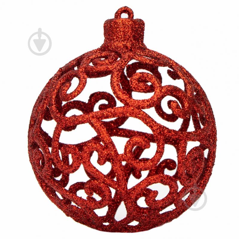 Набор елочных шаров Девилон 251666 d80 мм 3 шт./уп. - фото 3