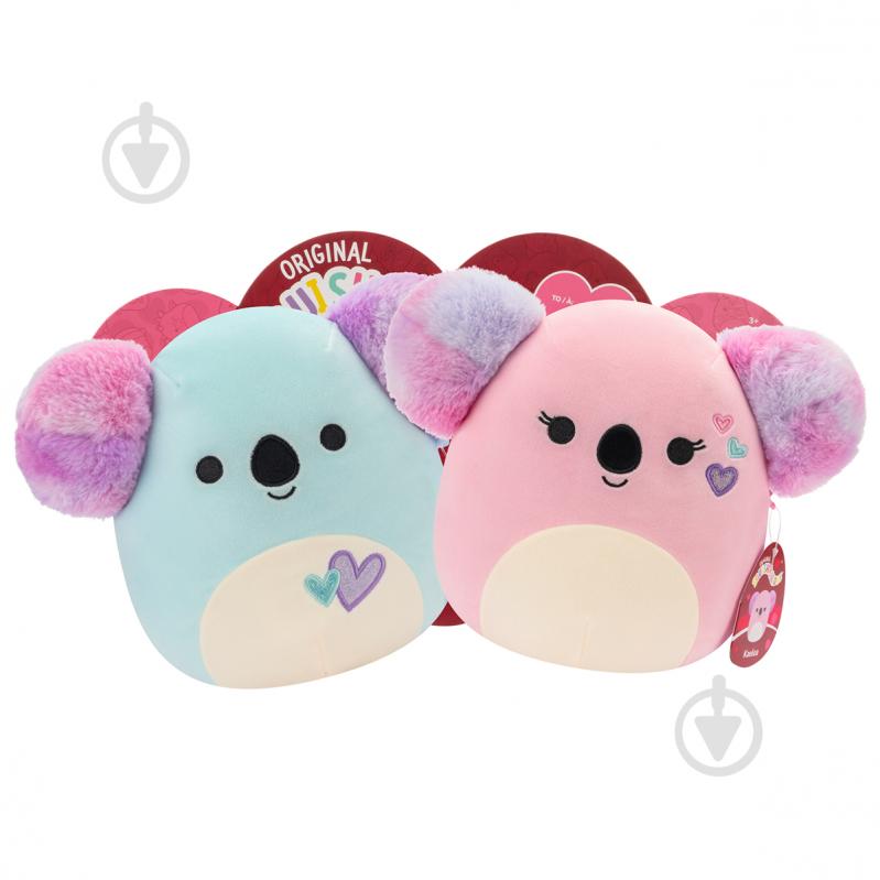 М'яка іграшка SQUISHMALLOWS Друзі Коали (2 шт.) 19 см різнокольоровий SQVA00844 - фото 1