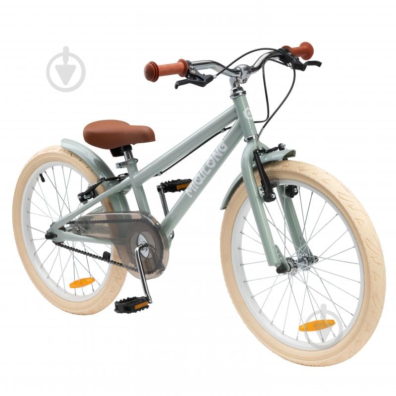 Велосипед дитячий Miqilong оливковий RBB-RM20-OLIVE - фото 3 Велосипед дитячий Miqilong оливковий RBB-RM20-OLIVE - фото 3