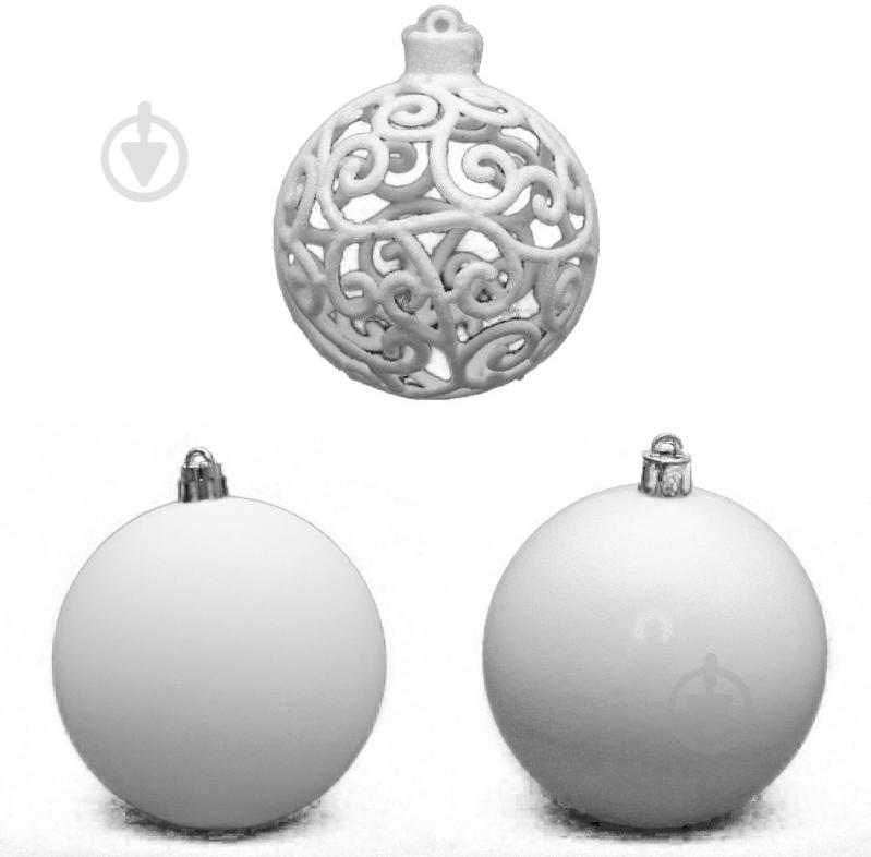 Набор елочных шаров Девилон 251673 d80 мм 3 шт./уп. - фото 1 Набор елочных шаров Девилон 251673 d80 мм 3 шт./уп. - фото 1