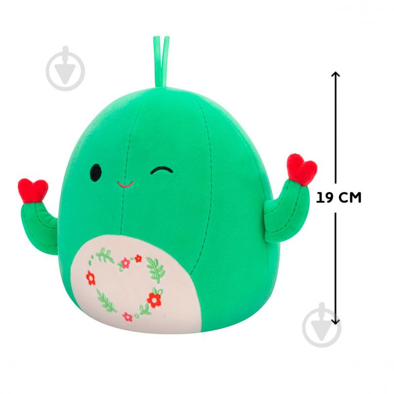 М'яка іграшка SQUISHMALLOWS Друзі Кактуси 2 шт. 19 см різнокольоровий SQVA00845 - фото 3