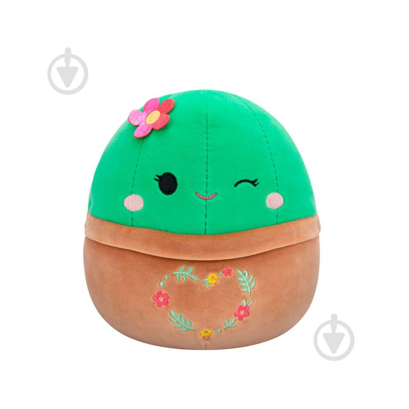 М'яка іграшка SQUISHMALLOWS Друзі Кактуси 2 шт. 19 см різнокольоровий SQVA00845 - фото 5