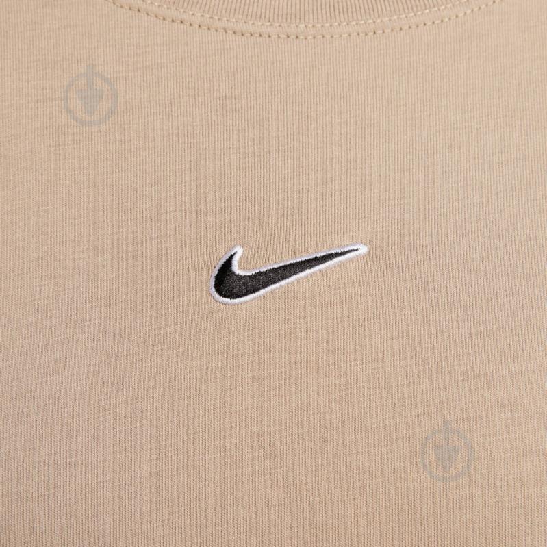 Футболка Nike W NSW LS TEE BF PRINT SW FV4971-247 р.XS бежевый - фото 4