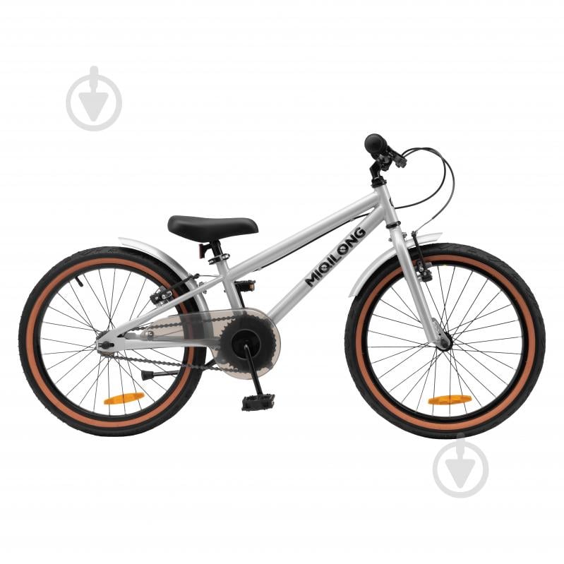 Велосипед детский Miqilong серебряный RBB-ST20-SILVER - фото 4