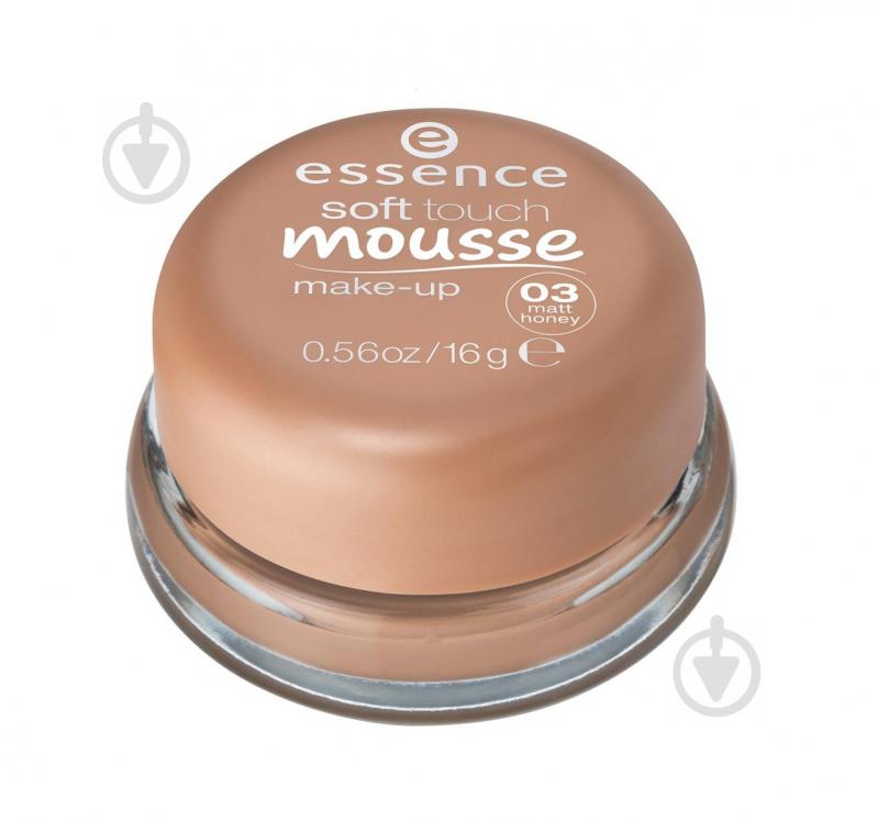 Мусс тональный Essence Soft Touch Mousse №03 Matt Honey 16 г - фото 1