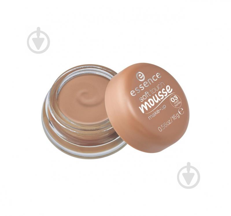 Мус тональний Essence Soft Touch Mousse №03 Matt Honey 16 г - фото 2