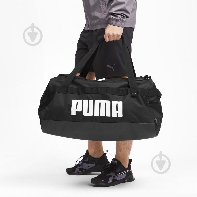 Спортивна сумка Puma Challenger Duffel 07662101 чорний - фото 3