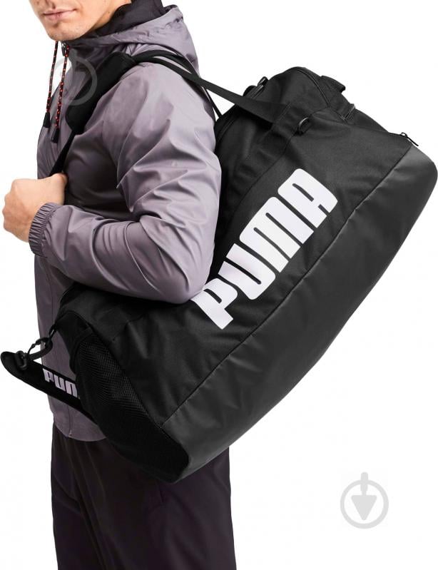 Спортивна сумка Puma Challenger Duffel 07662101 чорний - фото 10