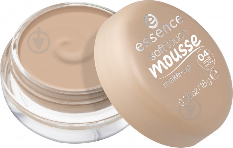 Мус тональний Essence Soft Touch Mousse №04 Matt Ivory 16 г - фото 1