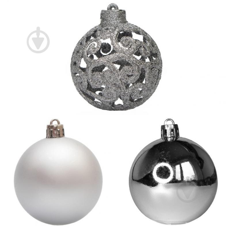 Набор елочных шаров Девилон 251703 d60 мм 6 шт./уп. - фото 2