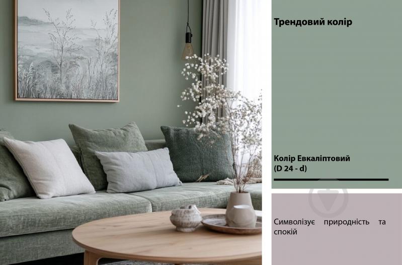 Краска акриловая Feidal Innenlatex Seidenmatt шелковистый мат белый 5 л - фото 18