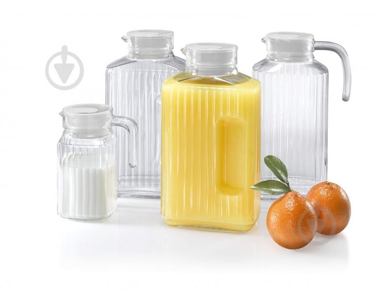 Кувшин с крышкой Luminarc Quadro 2 л V4070 - фото 4