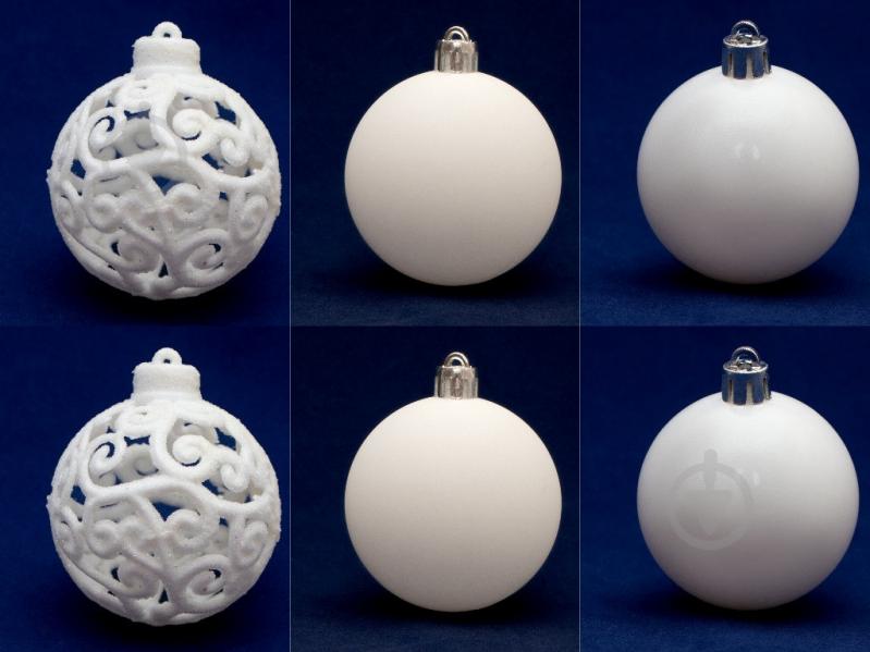 Набор елочных шаров Девилон 251734 d60 мм 6 шт./уп. - фото 2 Набор елочных шаров Девилон 251734 d60 мм 6 шт./уп. - фото 2