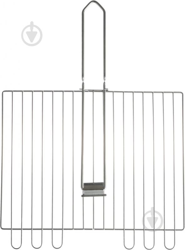 Решітка-гриль Grilland зі знімною ручкою 31x25x5,5 см - фото 3