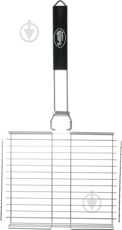 Решітка-гриль Grilland зі знімною ручкою 31x25x5,5 см - фото 2