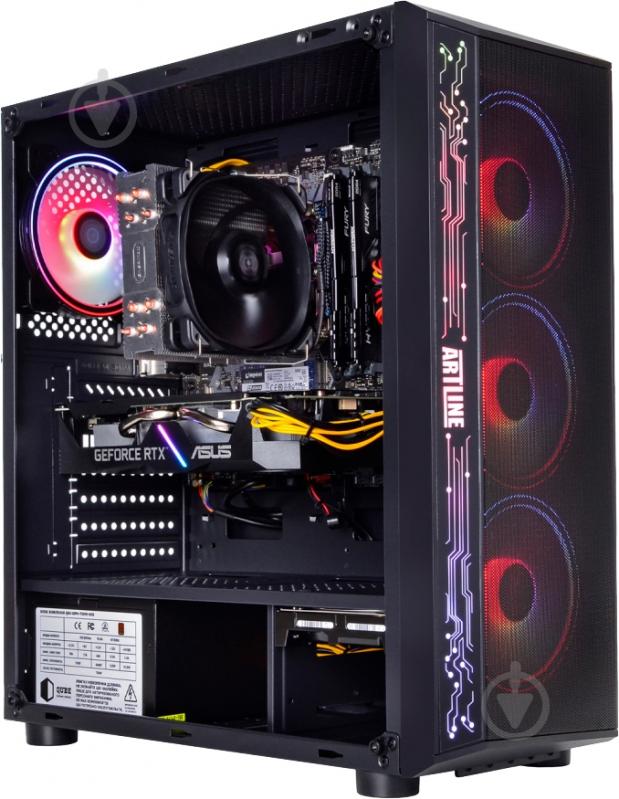 Компьютер персональный Artline Gaming X77 (X77v56Win) black - фото 5